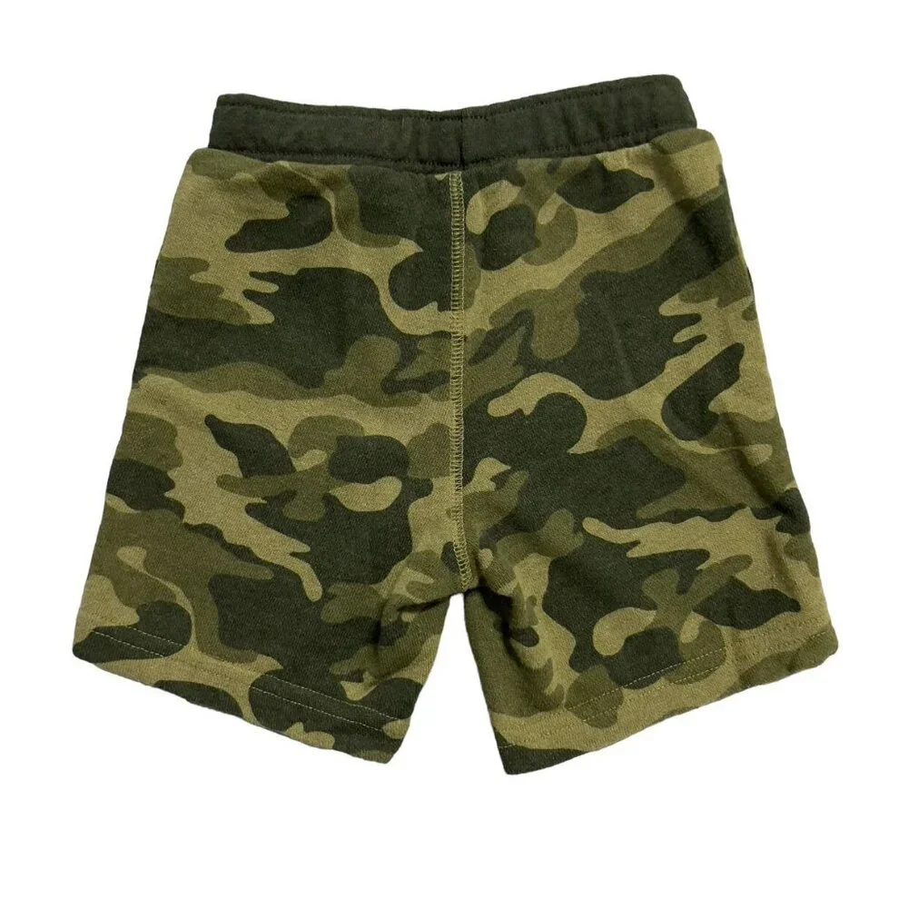 Old Navy 18-24m Green Camouflage Pull-On Shorts